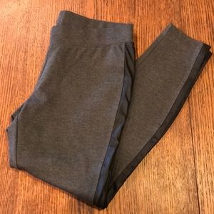White House Black Market Gray Leggings, size medium